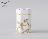 永丰源夫人瓷石榴家园2头牙签筒:国瓷品质典雅外观,餐桌精致点缀,为用餐添格调