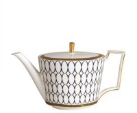 Wedgwood韦奇伍德5C102102211文艺复兴茶壶:复古艺术风演绎优雅下午茶,开启品质生活新格调