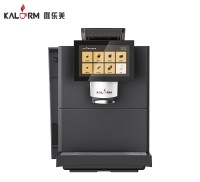KALERM咖乐美美意式全自动研磨一体咖啡机:现磨醇香快速萃取,办公室畅享专业咖啡体验