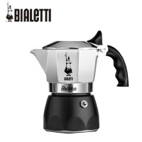 Bialetti,比乐蒂BIALETTI-556新双阀摩卡壶:2杯精巧容量,萃取浓郁意式风味,在家开启精致咖啡时光